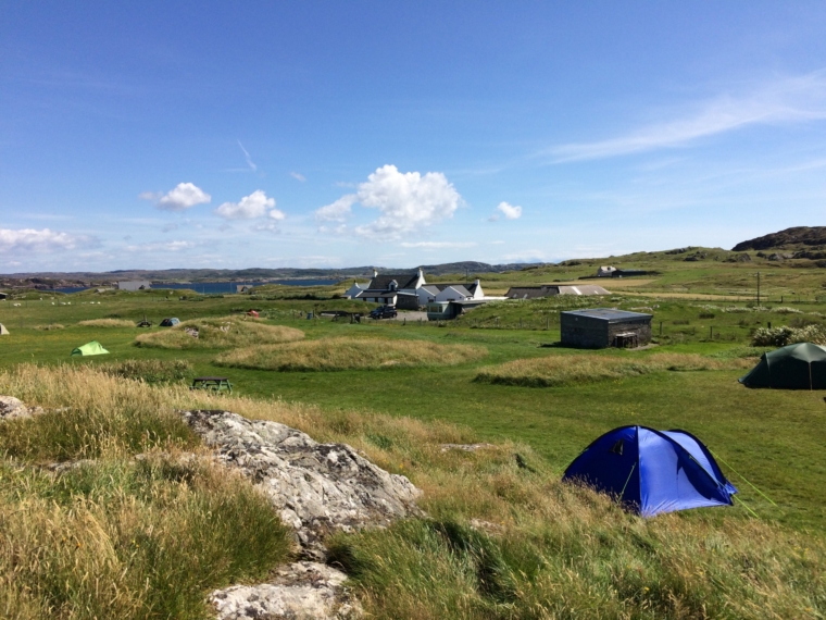 Isle of Iona campsite